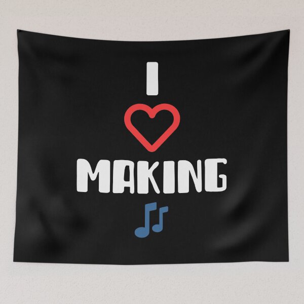 Item preview, I Love Making Music designed and sold by ilovetshirts87.