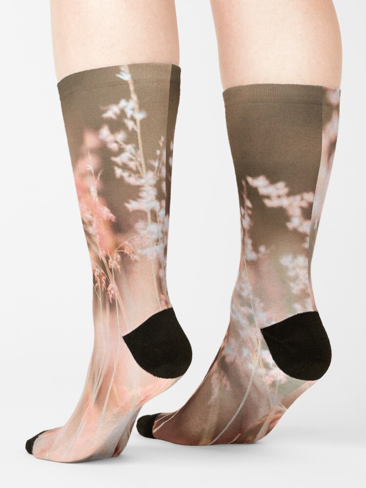 Alternate view of Orange summer field Socks