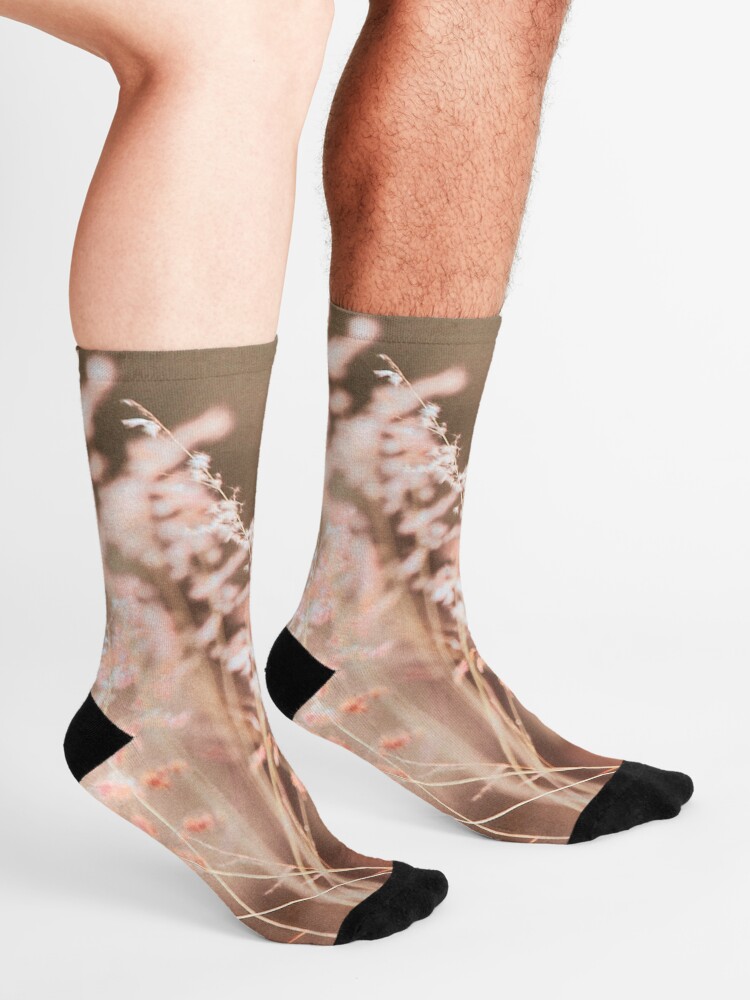 Alternate view of Orange summer field Socks