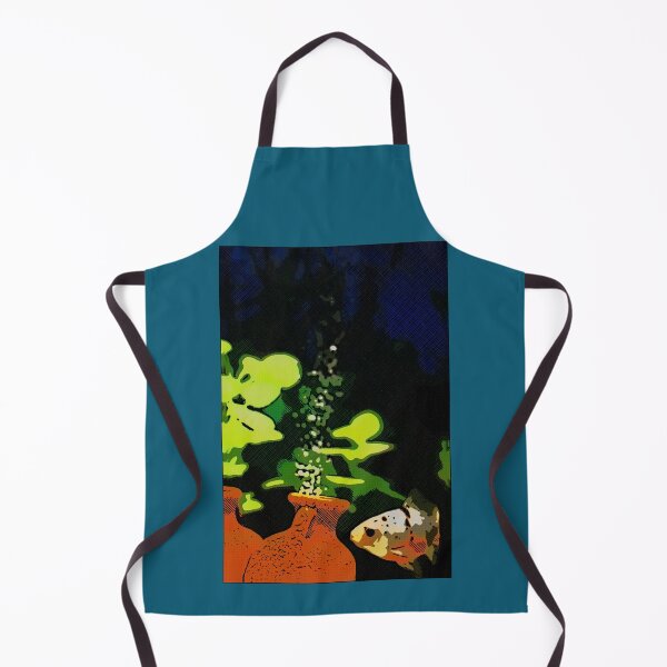 Item preview, A shubunkin goldfish in the tank designed and sold by Pino 'Delfino' Esposito.