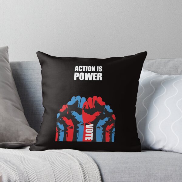Item preview, Action is Power - Justice For All. designed and sold by WolfSpiritCo.