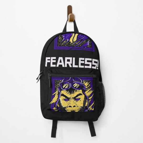 Item preview, Monkey in blue with aviator street art- Fearless! designed and sold by EvaWolf.