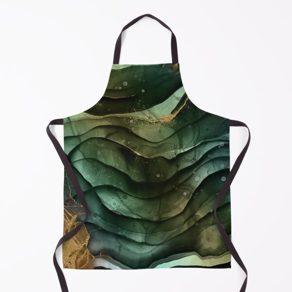 Item preview, Malachite Fluid Faux Marble Texture With Gold Veins V designed and sold by MysticMarble.