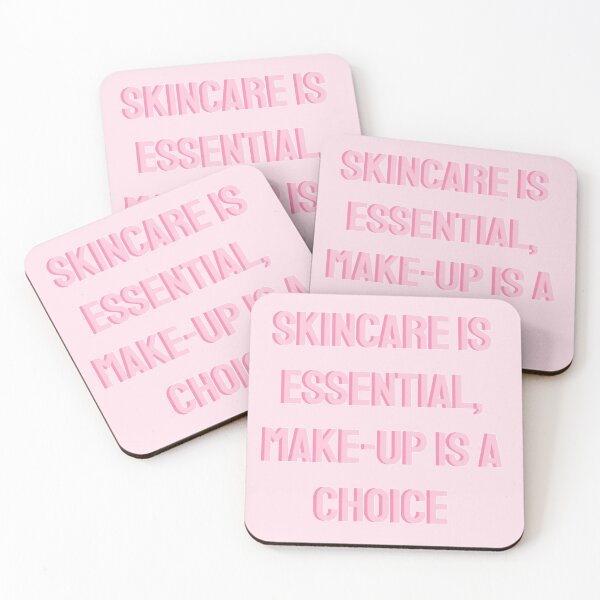 Item preview, skincare is essential, makeup is a choice designed and sold by elizastreet.