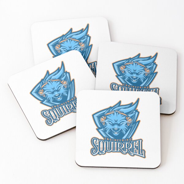 Item preview, Engineering Gaming Blue Squirrel designed and sold by EngineeringTees.