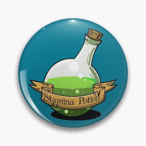 Item preview, Stamina Potion designed and sold by SideQuest - Scribbled Chaos!.