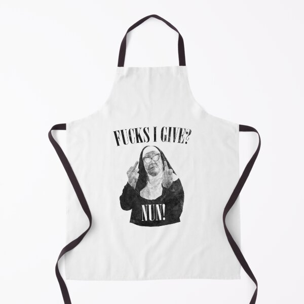 Item preview, Fuck I Give? Nun designed and sold by DirtyAngelFace Shop.