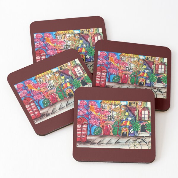 Item preview, Joyful street  designed and sold by IvaBogdanovic.