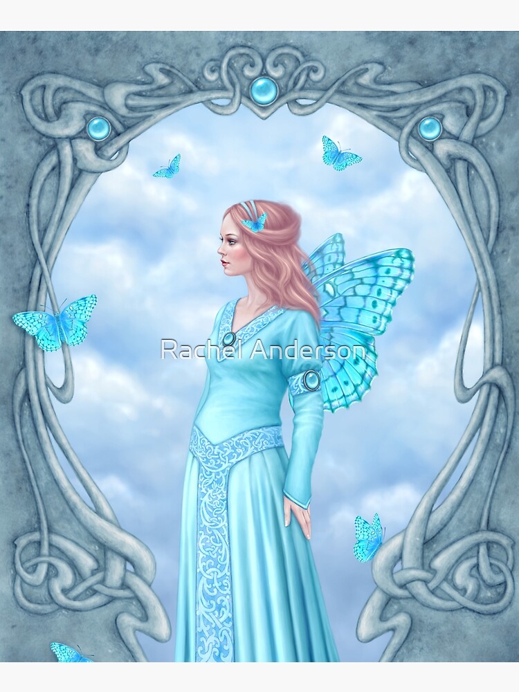 Aquamarine Birthstone Fairy by silverstars