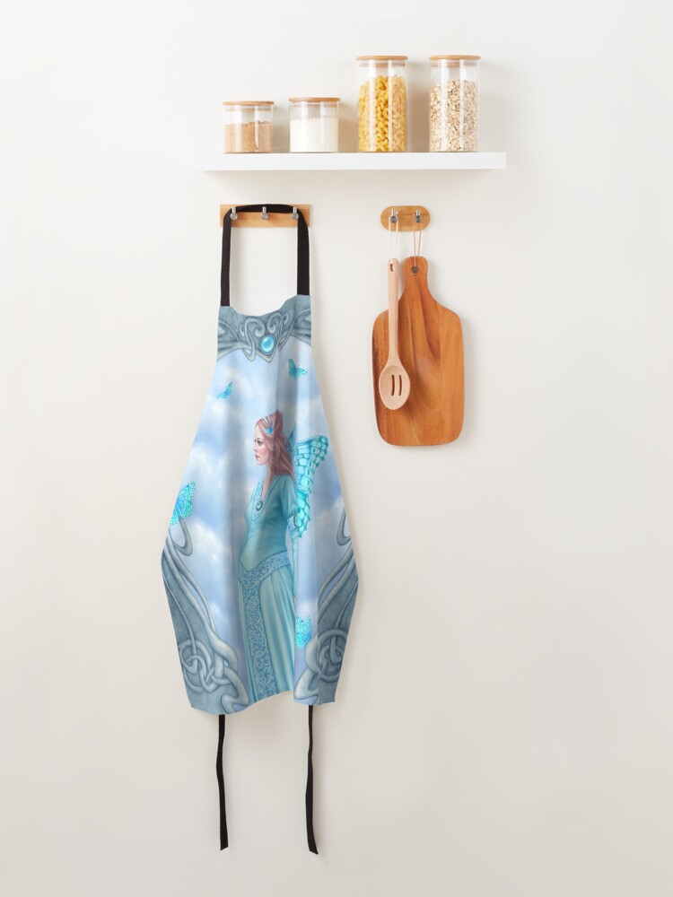 Alternate view of Aquamarine Birthstone Fairy Apron
