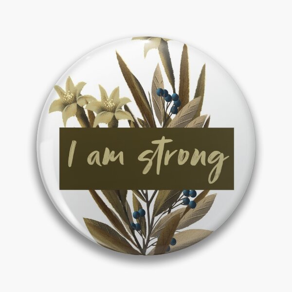 Item preview, I am strong designed and sold by RedRose-9.