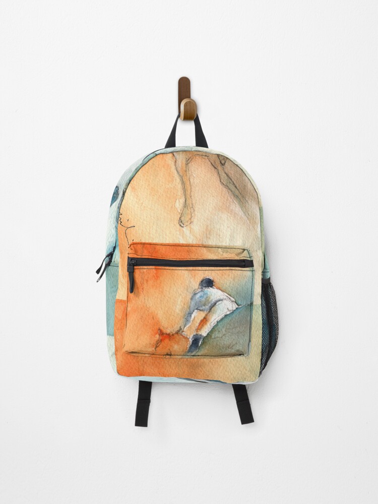 Thumbnail 1 of 3, Backpack, Horse Racing 02 designed and sold by Goodaboom.