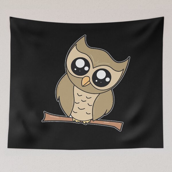 Item preview, Cute owl comic cartoon designed and sold by Imutobi.