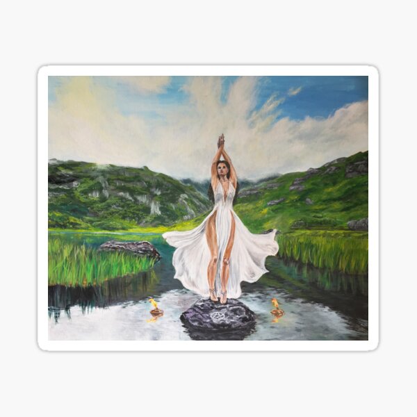 Summoning Spell - Loch Lomond Witch Sticker