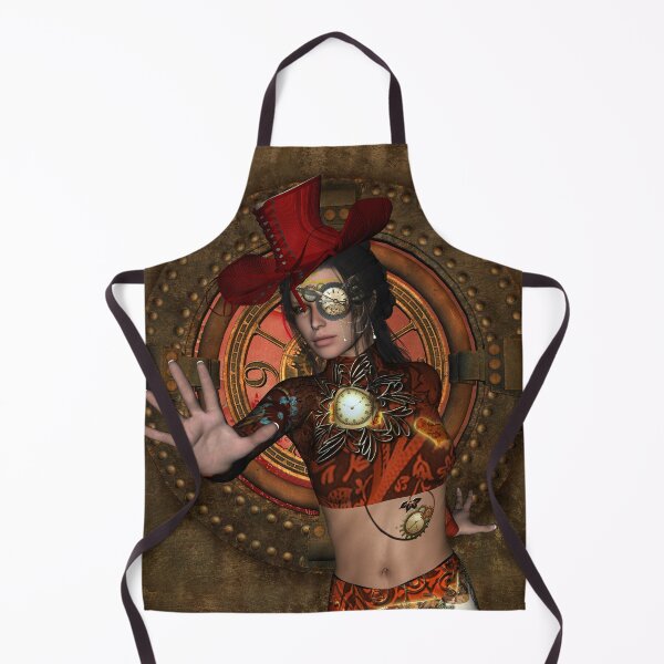 Item preview, Steampunk women with hat designed and sold by nicky2342.