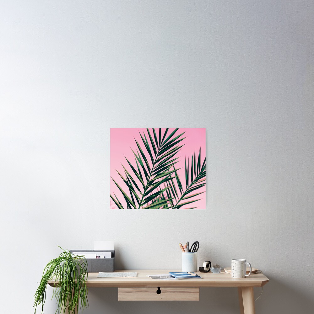 Graphic green botanicals Poster