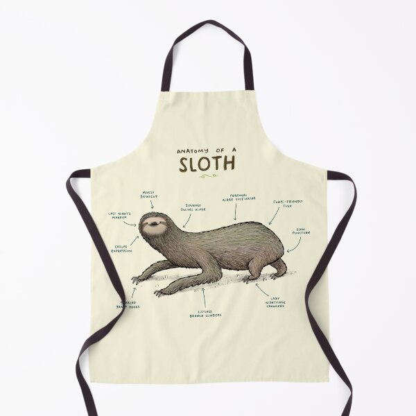 Item preview, Anatomy of a Sloth designed and sold by SophieCorrigan.
