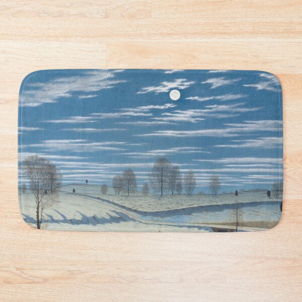 Item preview, Henry Farrer - Winter Scene In Moonlight designed and sold by artcenter.