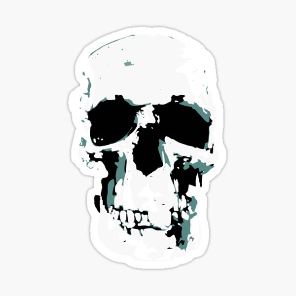 Skull Sticker
