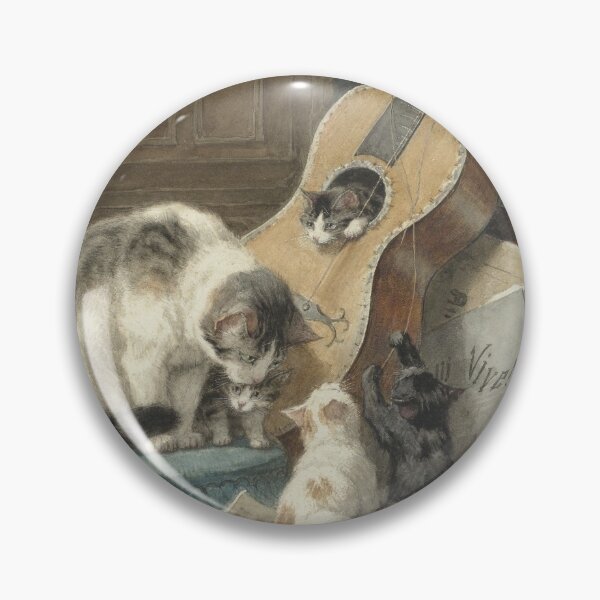 Item preview, Henriette Ronner - The Musicians, 1877 designed and sold by artcenter.