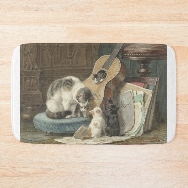 Item preview, Henriette Ronner - The Musicians, 1877 designed and sold by artcenter.