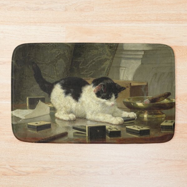 Item preview, Henriette Ronner - The Cat At Play designed and sold by artcenter.