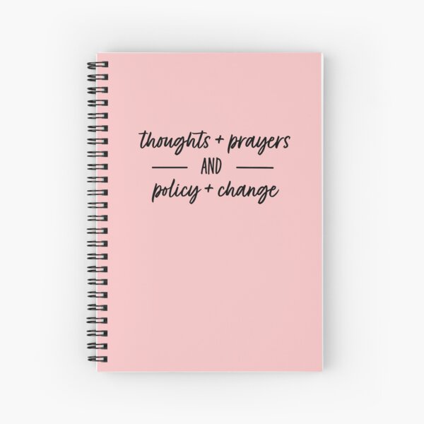 Item preview, Thoughts + Prayers AND Policy + Change designed and sold by Modern World Catholic.