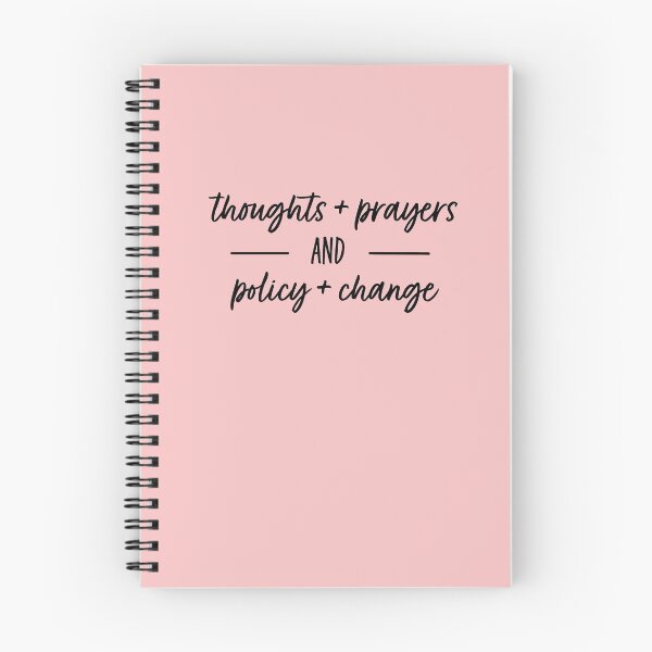 Item preview, Thoughts + Prayers AND Policy + Change designed and sold by Modern World Catholic.
