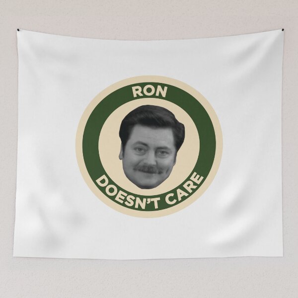 Item preview, Ron Doesn't Care designed and sold by tlaprise.