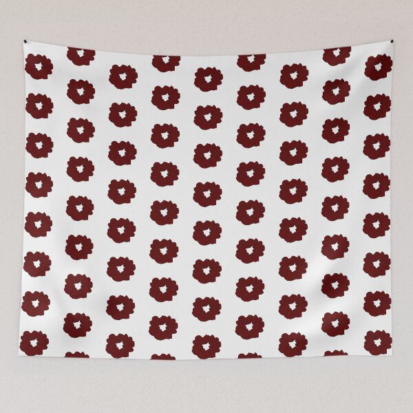 Item preview, Burgundy red scrunchie designed and sold by Jasisart.