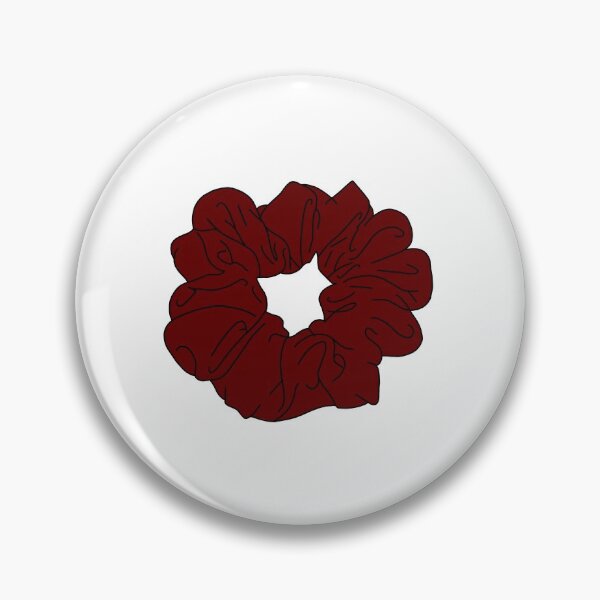 Item preview, Burgundy red scrunchie designed and sold by Jasisart.