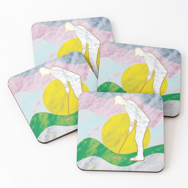 Item preview, Abstract golf putting designed and sold by HibouMagique.