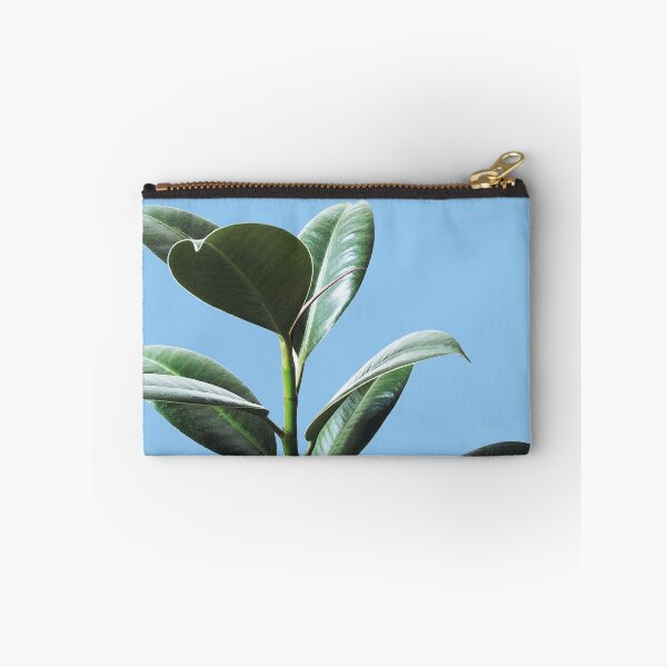 Item preview, Graphic green botanicals, blue background designed and sold by ColorsHappiness.