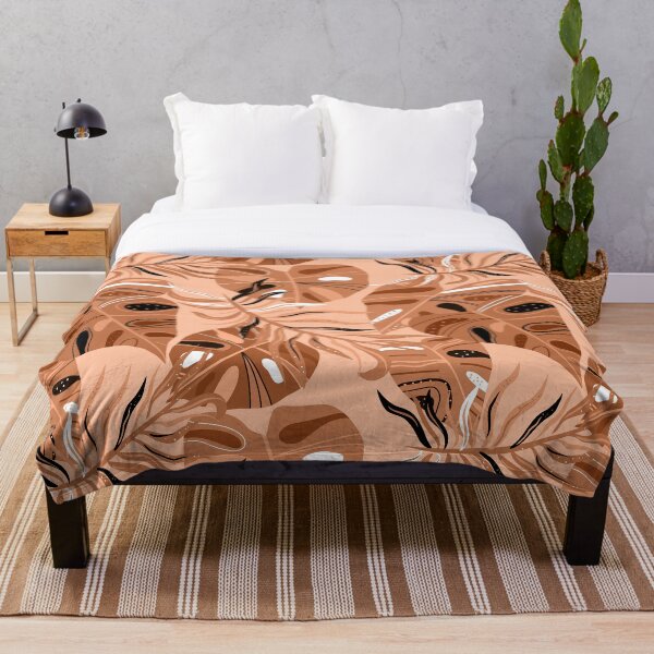Item preview, monstera brown designed and sold by RayLagerfeld.