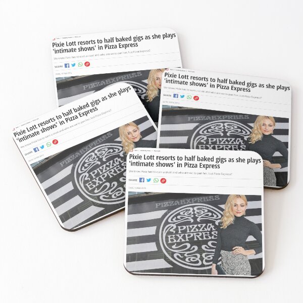 Half Baked Gigs Coasters (Set of 4)