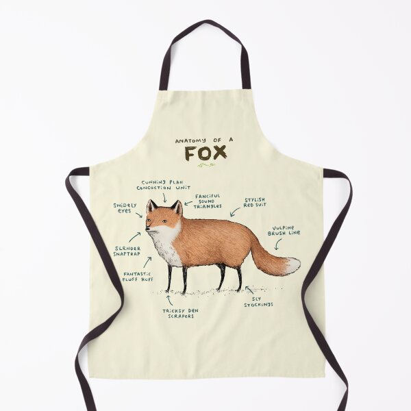 Item preview, Anatomy of a Fox designed and sold by SophieCorrigan.
