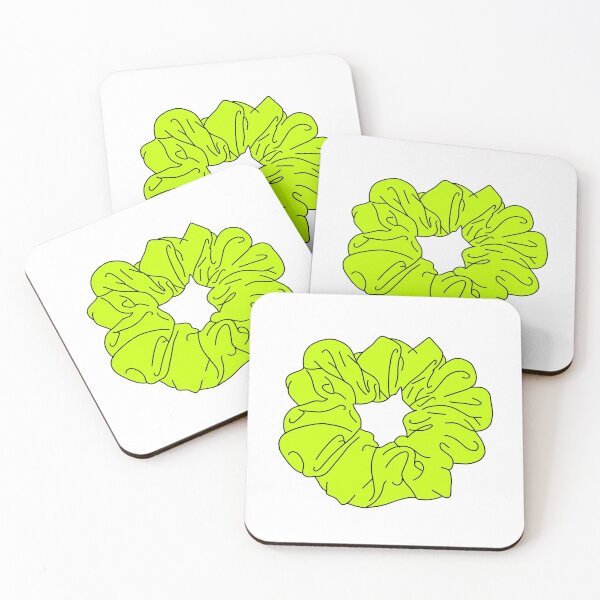 Item preview, Lime green scrunchie designed and sold by Jasisart.