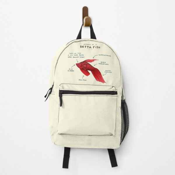 Item preview, Anatomy of a Betta Fish designed and sold by SophieCorrigan.