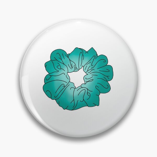 Item preview, Turquoise ombré scrunchie designed and sold by Jasisart.