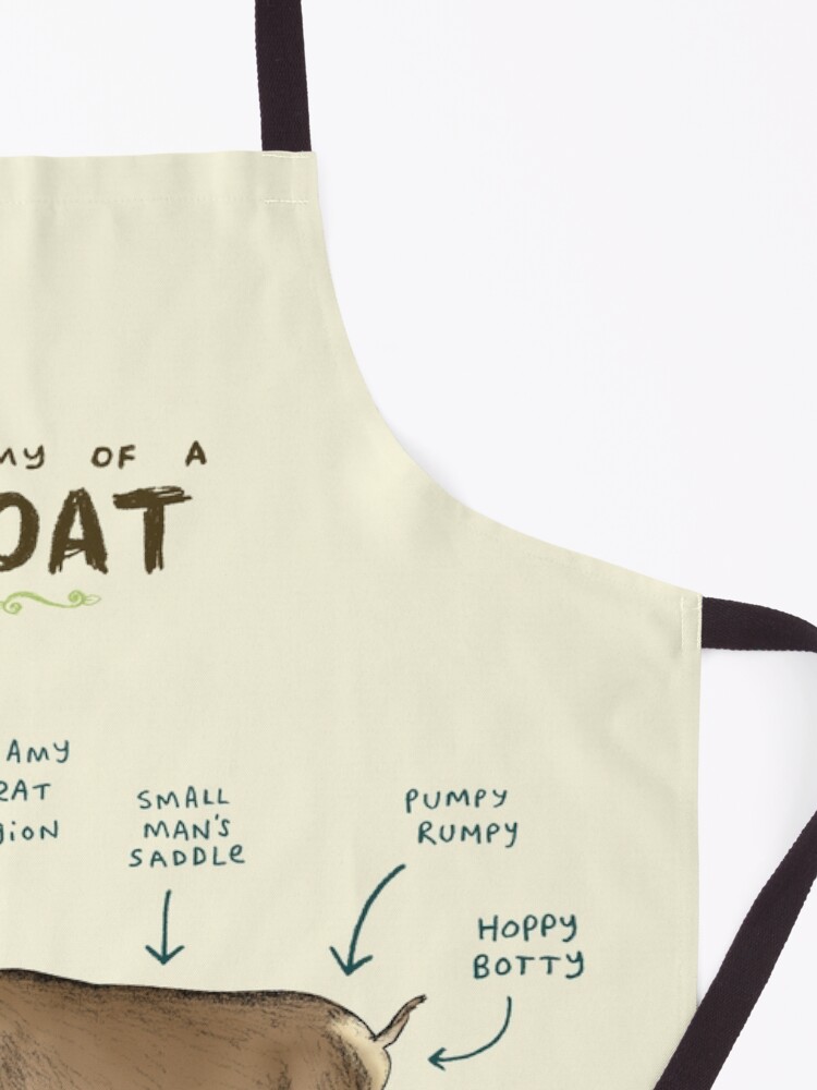 Alternate view of Anatomy of a Goat Apron