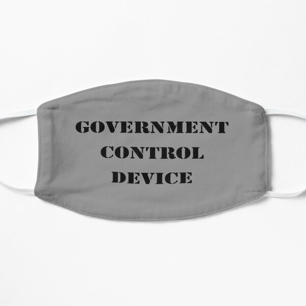 government control device blk Flat Mask