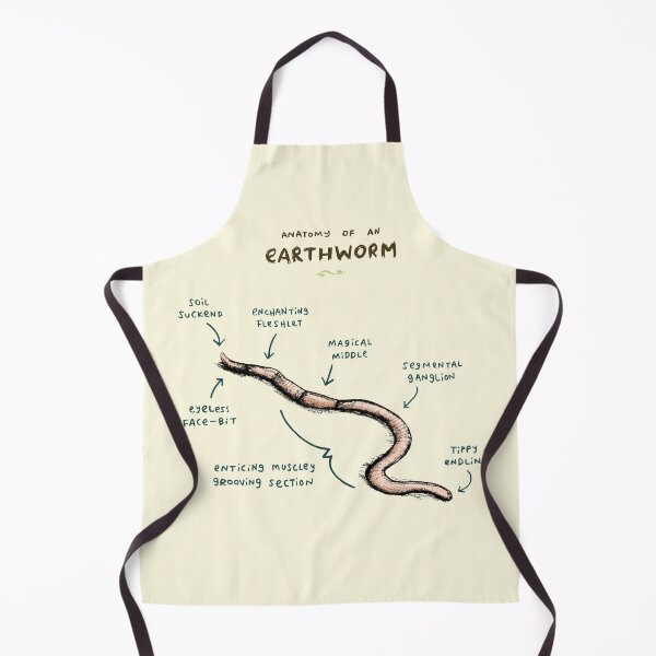 Item preview, Anatomy of an Earthworm designed and sold by SophieCorrigan.