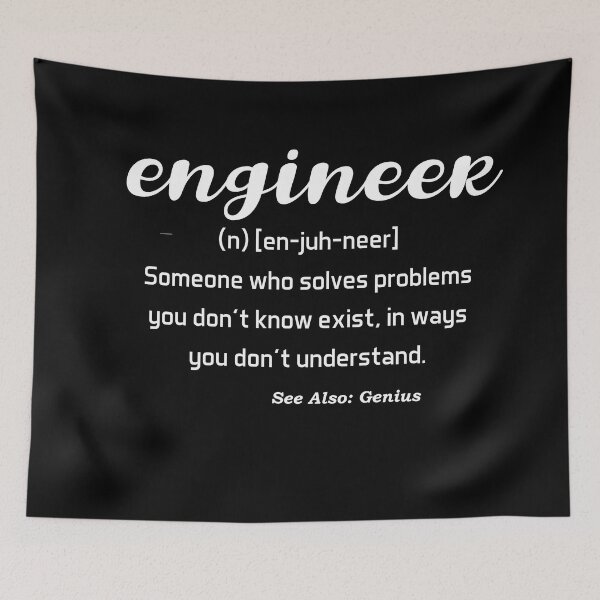Item preview, Funny Engineer Definition designed and sold by zahir04.