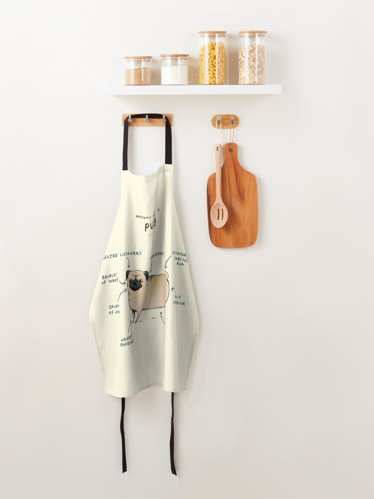 Alternate view of Anatomy of a Pug Apron