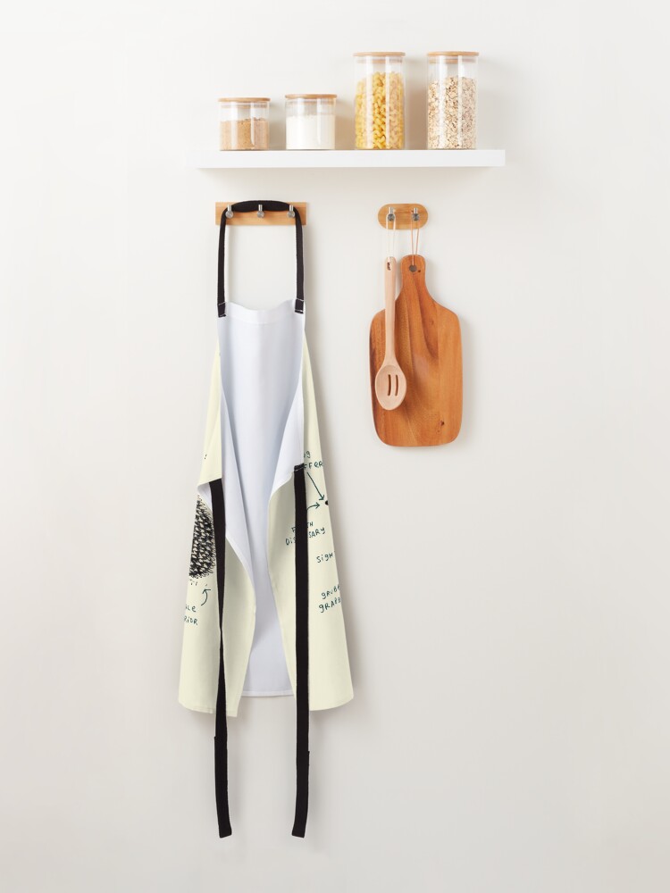 Alternate view of Anatomy of a Hedgehog Apron