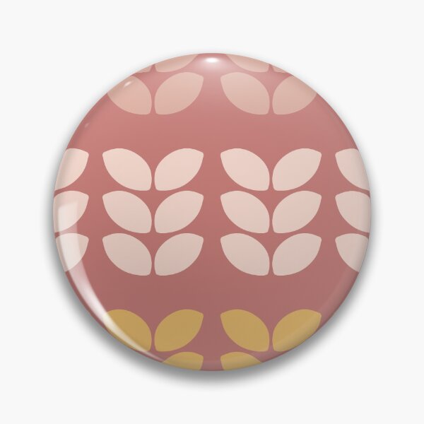 Item preview, Retro Leaves in Burgundy designed and sold by namiartsdesign.