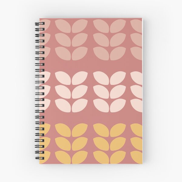 Item preview, Retro Leaves in Burgundy designed and sold by namiartsdesign.