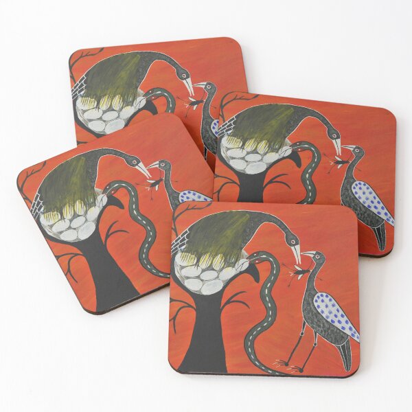 Item preview, Tinga Tinga Bird Art designed and sold by Nujabes2010.