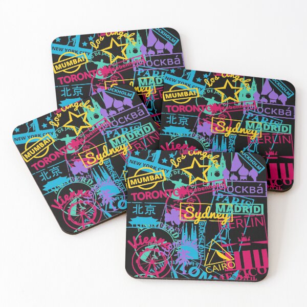 Item preview, Passport Stamp Travel Destination designed and sold by Travelers of the World.