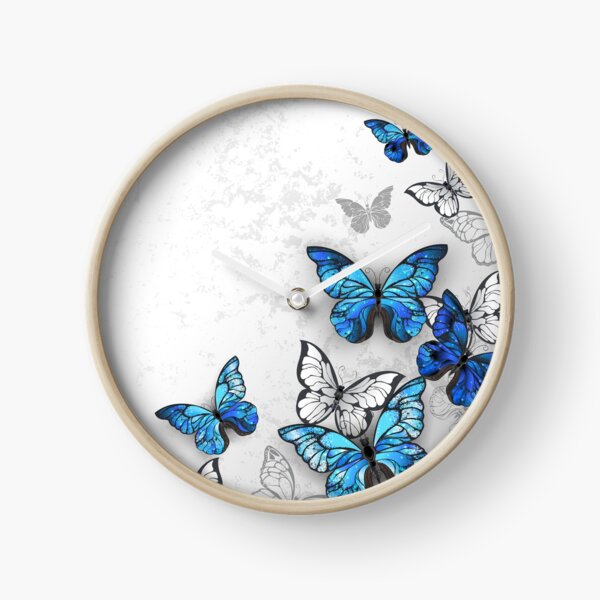 Item preview, Blue and White Butterflies designed and sold by Blackmoon9.